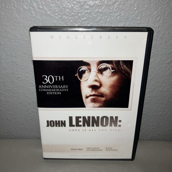 Dvd Used John Lennon Beatles Love Is All You Need Documentary 30th Anniversary - Picture 1 of 5